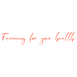 farming for your health quote SVG PNG design with bold lettering, an uplifting message