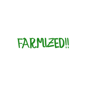 farmized quote SVG PNG design with bold lettering