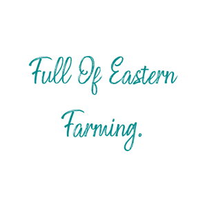 full of eastern farming quote SVG PNG design with bold lettering, an uplifting message