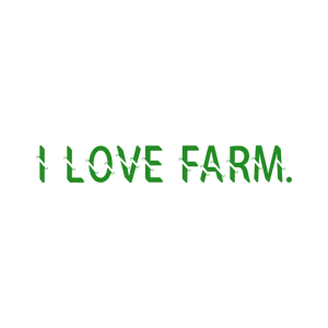 i love farm quote SVG PNG design with bold lettering, an uplifting message