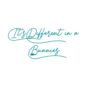 it's different in a bunnies quote SVG PNG design