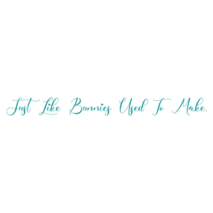 just like bunnies used to make quote SVG PNG design