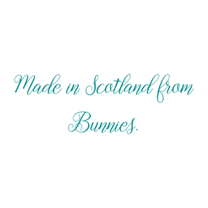 made in scotland from bunnies quote SVG PNG design