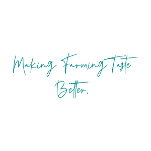 making farming taste better quote SVG PNG design with hand-drawn style, an uplifting message