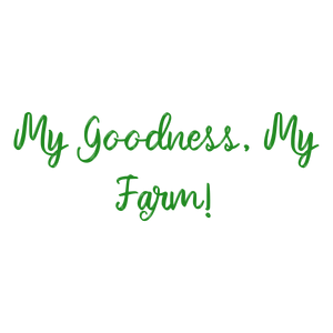 my goodness farm quote SVG PNG design with an uplifting message