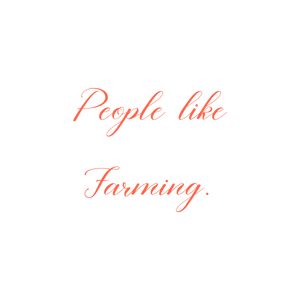 people like farming quote SVG PNG design with an uplifting message