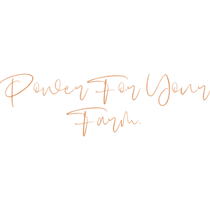 power for your farm quote SVG PNG design with bold lettering, an uplifting message