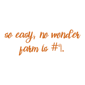 so easy no wonder farm is 1 quote SVG PNG design with an uplifting message