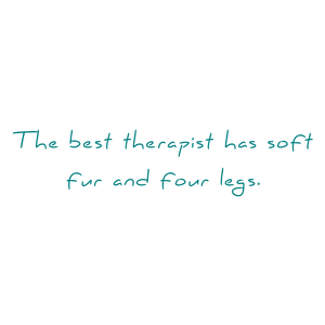 the best therapist has soft fur and four legs quote SVG PNG design