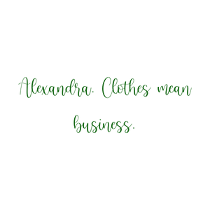alexandra clothes mean businessdxjzlcznw1f549 quote SVG PNG design with bold lettering
