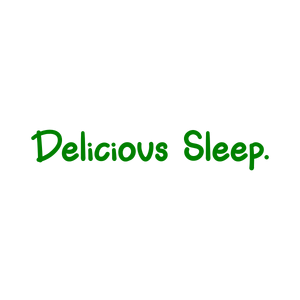 delicious sleep quote SVG PNG design with bold lettering