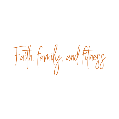 faith family and fitness quote SVG PNG design with an uplifting message