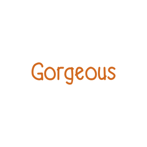 gorgeous82 quote SVG PNG design with hand-drawn style, an uplifting message