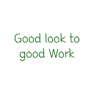 good look to work567 quote SVG PNG design with an uplifting message