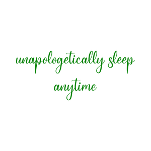 unapologetically sleep anytime quote SVG PNG design