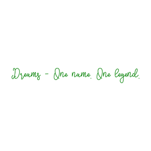 dreams one name legend1acrdbwodec quote SVG PNG design with an uplifting message