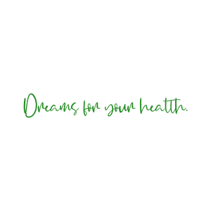 dreams for your health quote SVG PNG design with an uplifting message