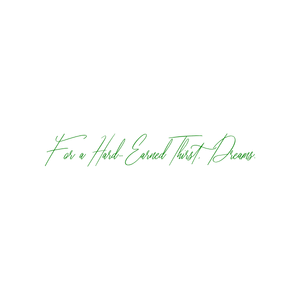 for a hard earned thirst dreams quote SVG PNG design with an uplifting message