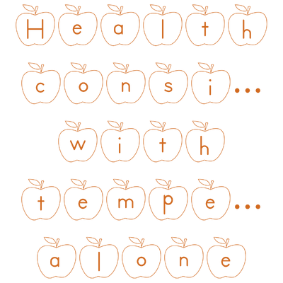 health consists with temperance alone quote SVG PNG design with bold lettering