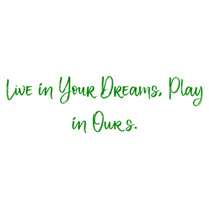 live in your dreams play ours quote SVG PNG design with an uplifting message