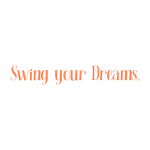 swing your dreams quote SVG PNG design with bold lettering, an uplifting message