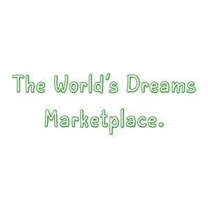 the world's dreams marketplace quote SVG PNG design with hand-drawn style