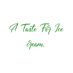 a taste for ice cream quote SVG PNG design with bold lettering