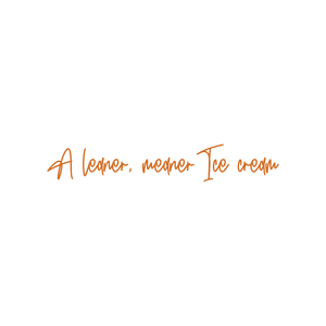a leaner meaner ice cream quote SVG PNG design