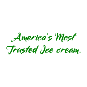 america's most trusted ice cream quote SVG PNG design with an uplifting message
