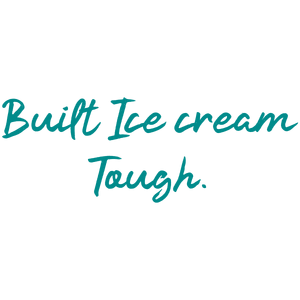 built ice cream tough quote SVG PNG design with bold lettering