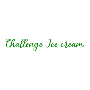 challenge ice cream quote SVG PNG design