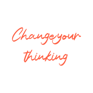 change your thinking quote SVG PNG design with an uplifting message