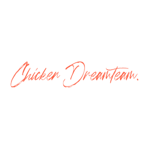 chicken dreamteam quote SVG PNG design with bold lettering