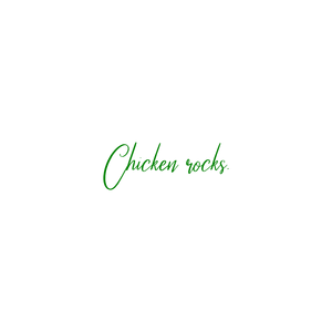 chicken rocks quote SVG PNG design with an uplifting message
