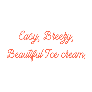easy breezy beautiful ice cream quote SVG PNG design
