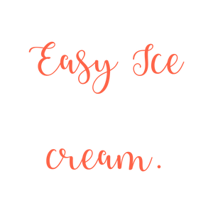 easy ice cream quote SVG PNG design