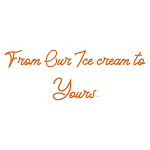 from our ice cream to yours quote SVG PNG design