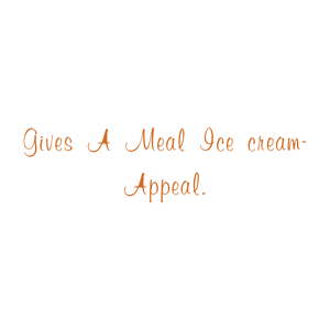 gives a meal ice cream appeal quote SVG PNG design