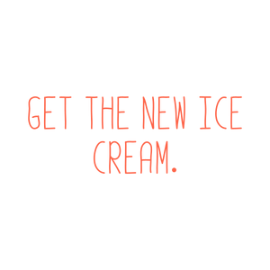 get the new ice cream quote SVG PNG design with hand-drawn style, bold lettering