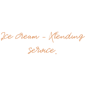 ice cream xtending service quote SVG PNG design with bold lettering