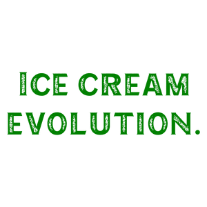ice cream evolution quote SVG PNG design with bold lettering