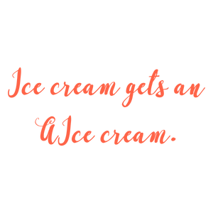 ice cream gets an aice quote SVG PNG design