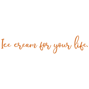 ice cream for your life quote SVG PNG design