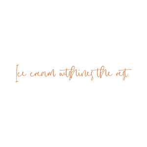 ice cream outshines the rest quote SVG PNG design