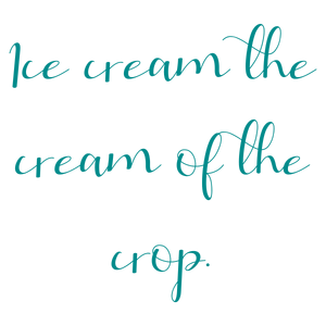 ice cream the of crop quote SVG PNG design