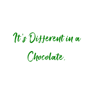 it's different in a chocolate quote SVG PNG design