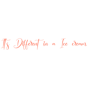 it's different in a ice cream quote SVG PNG design