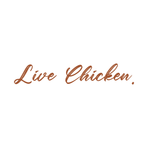 live chicken quote SVG PNG design
