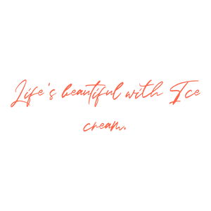 life's beautiful with ice cream quote SVG PNG design