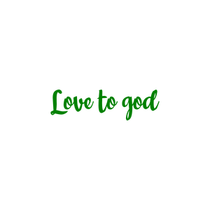 love to god quote SVG PNG design